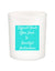 Difficult Roads Often Lead Quote Candle-All Natural Coconut Wax