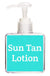 Sun Tan Lotion Fragrance Scents Quote Hand Soap-Free Starfish Charm