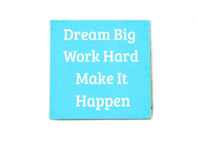Dream Big Inspiration Quote Soap Bar