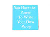 Life Story Quote Soap Set of 4 Gift Box-Free Beach Charm