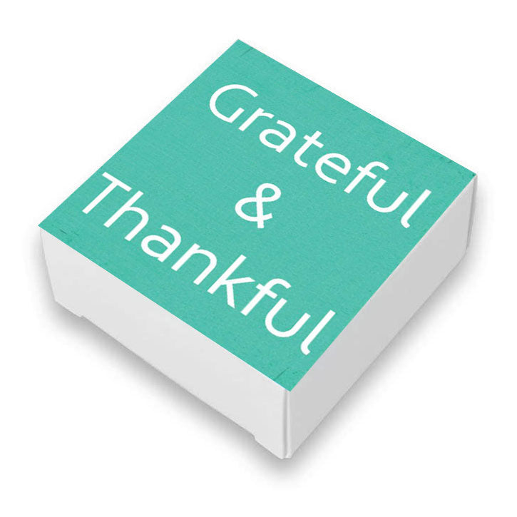 Grateful & Thankful Inspiration Quote Soap Bar