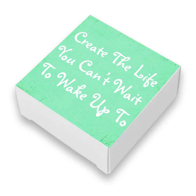 Create the Life Inspiration Quote Soap Bar