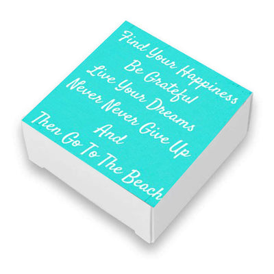Find Your Happiness Inspiration Quote Soap Bar
