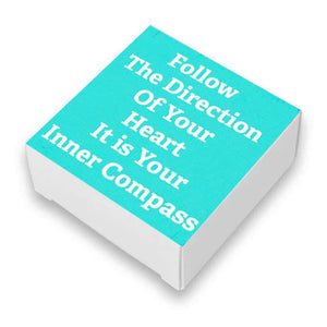 Follow the Direction Inspiration Quote Soap Bar