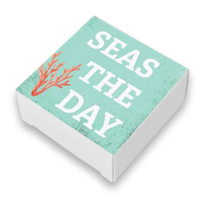 Seas the Day Beach Quote Soap Bar