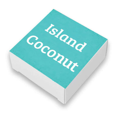 Island Coconut Scent Quote Soap Bar