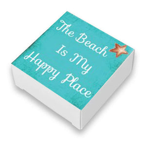 The Beach is My Happy Place Beach Quote Soap Bar