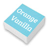 Orange Vanilla Scent Quote Soap Bar
