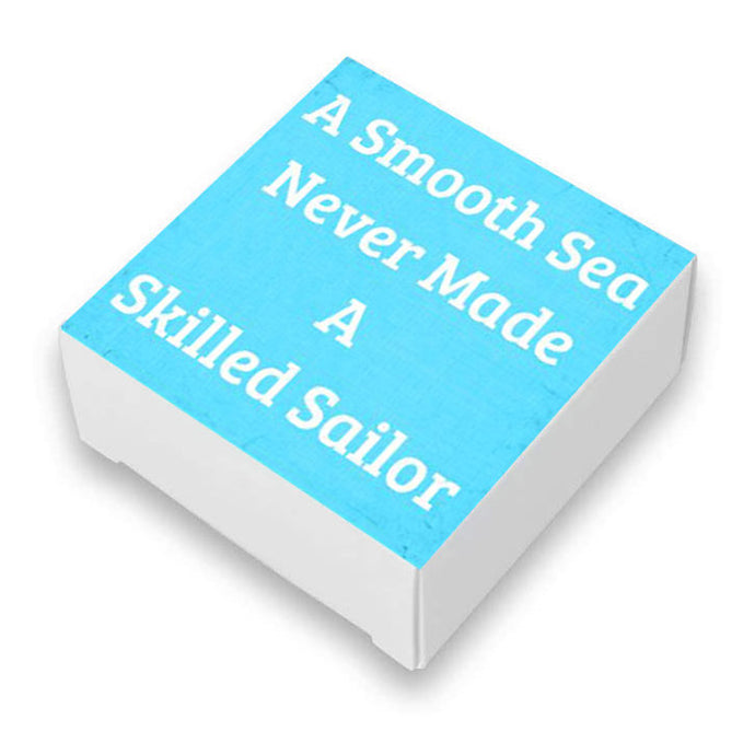 A Smooth Sea Beach Quote Soap Bar
