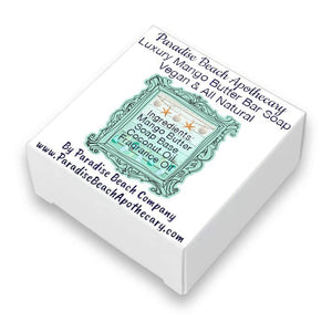 Be Grateful Inspiration Quote Soap Set of 4 Gift Box-Free Beach Charm