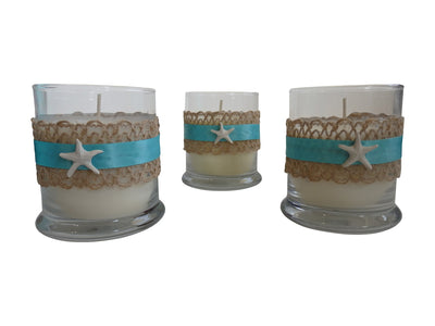 Luxury Beach Starfish Candle-Comes with a free Necklace Charm