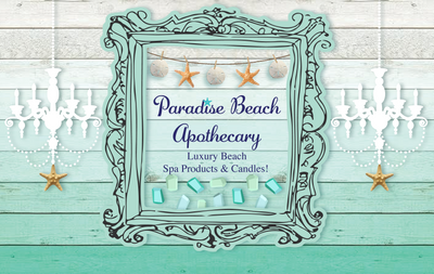 Beach Please Quote Candle-All Natural Coconut Wax