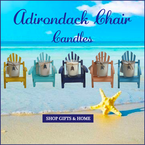 Luxury Miniature Adirondack Chair Candle-Comes with a free Necklace Charm-Design Your Own