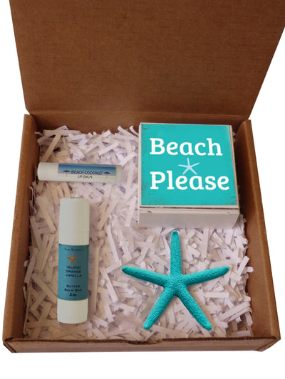 Beach Please Gift Box-Free Beach Charm