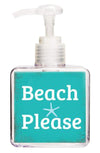Beach Please Beach Quote Hand Soap-Free Starfish Charm