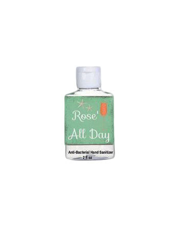 Rose' All Day Beach Quote Mini Hand Gel Sanitzer-Anti Bacterial
