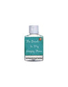 The Beach is My Happy Place Beach Quote Mini Hand Gel Sanitzer-Anti Bacterial