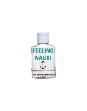 Feeling Nauti Beach Quote Mini Hand Gel Sanitzer-Anti Bacterial