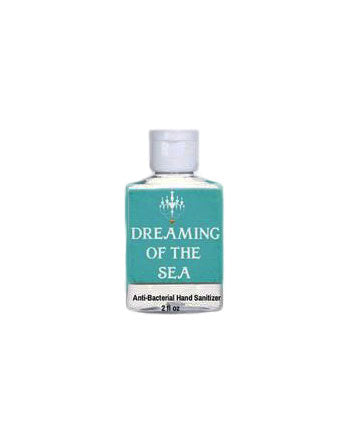 Dreaming of the Sea Beach Quote Mini Hand Gel Sanitzer-Anti Bacterial