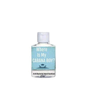 Where is My Cabana Boy Beach Quote Mini Hand Gel Sanitzer-Anti Bacterial