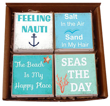 Island Soap Set OF 4 Gift Box-Free Beach Charm