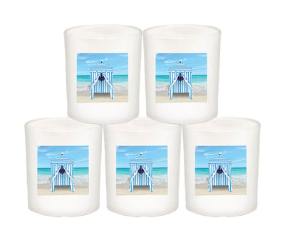 Luxury Beach Cabana Candle -All Natural Coconut Wax