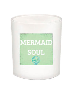 Mermaid Soul 2 Quote Candle-All Natural Coconut Wax