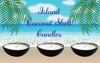 Luxury Island Coconut Shell Candle-Comes with a free Necklace Charm