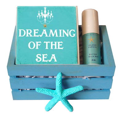 Dreaming of the Sea Crate Gift Set-Free Starfish Charm