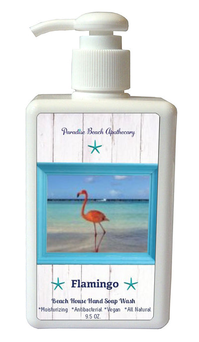 Beach House FLAMINGO Hand Soap Wash-Free Starfish Charm