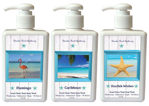 Beach House SAND AND SEA Hand Soap Wash-Free Starfish Charm