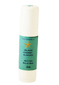 Cherry Almond Island Butter Balm Bar-Solid Lotion Bar-Free Starfish Charm