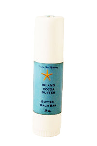 Cocoa Butter Island Butter Balm Bar-Solid Lotion Bar-Free Starfish Charm