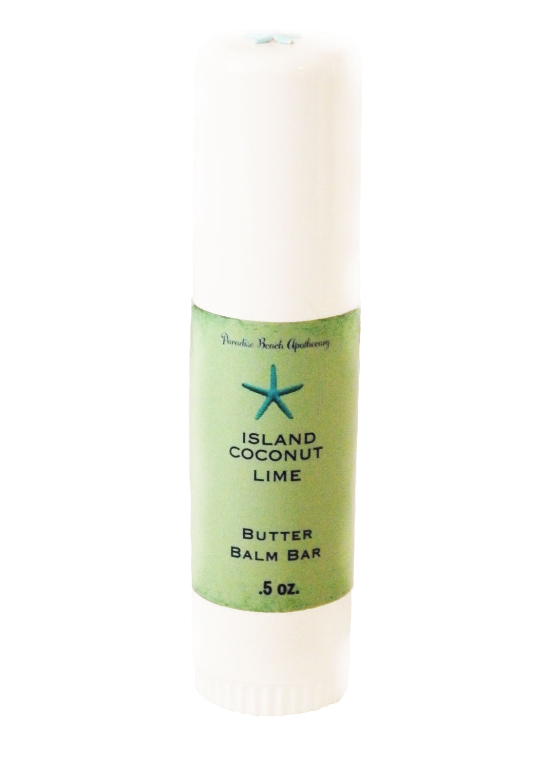 Coconut Lime Island Butter Balm Bar-Solid Lotion Bar-Free Starfish Charm