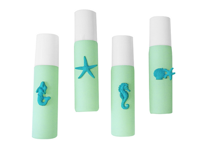 Sand & Sea Aromatherapy Mint Seahorse Roll On Perfume-Free Starfish Charm