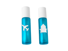 Sand & Sea Aromatherapy Ocean Blue Airplane Roll On Perfume-Free Starfish Charm