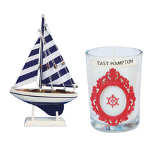 Luxury The Hamptons Ships Wheel Seaside 100% Coconut SOY 8 oz. Candle