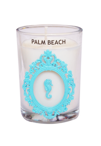 Luxury Seahorse Palm Beach 100% Coconut SOY 8 oz. Candle