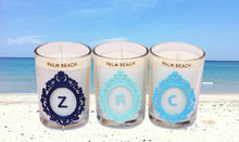 Luxury Monogram Palm Beach 100% Coconut SOY 8 oz. Candle