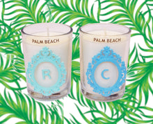 Luxury Monogram Palm Beach 100% Coconut SOY 8 oz. Candle