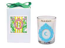 Luxury Monogram Palm Beach 100% Coconut SOY 8 oz. Candle