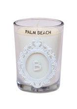 Luxury Monogram Palm Beach 100% Coconut SOY 8 oz. Candle