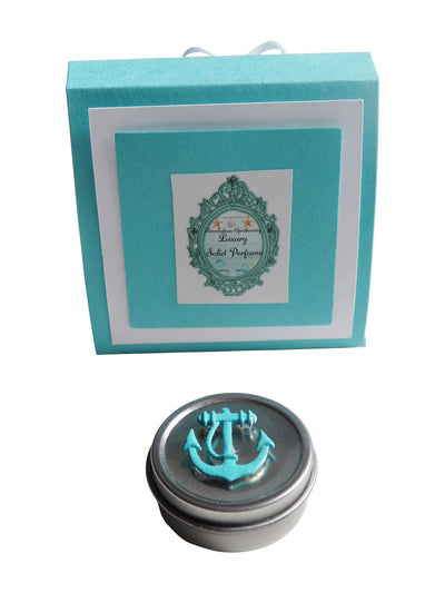 Luxury Seaside ANCHOR Solid Perfume-Comes with a free Necklace Charm