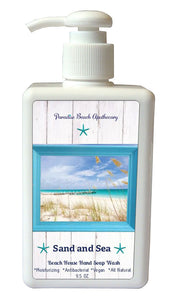 Beach House SAND AND SEA Hand Soap Wash-Free Starfish Charm