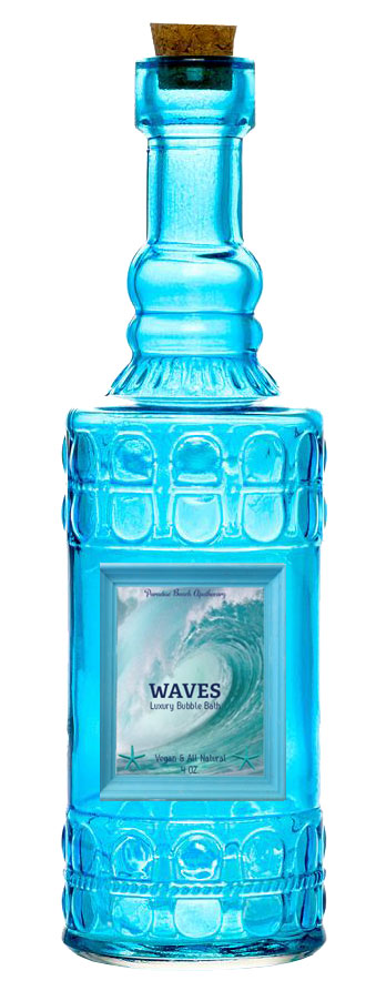 OUT OF STOCK Luxury Seafoam WAVES Bubble Bath -Free Starfish Charm