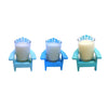 Adirondack Chair Candle Gift Set of 3-Comes with a free Starfish Charm