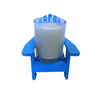 Ocean Blue Adirondack Chair Candle-Comes with a free Starfish Charm