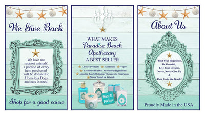 Life is Not About Quote Hand Soap-Free Starfish Charm
