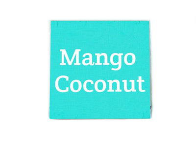 Mango Coconut Scent Quote Soap Bar