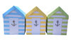 Green Cabana Beach Hut Candle-Comes with a free Necklace Charm
